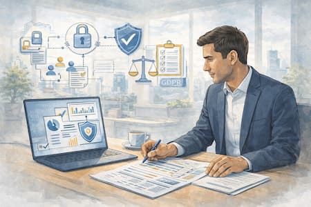 privacy expert presenting